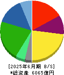 東海カーボン 貸借対照表 2025年6月期