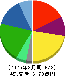 東海カーボン 貸借対照表 2025年3月期
