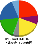 日本軽金属ホールディングス 貸借対照表 2021年3月期 日本軽金属ホールディングス 貸借対照表 2021年3月期