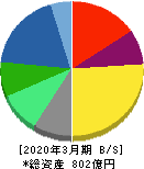 あすか製薬ホールディングス 貸借対照表 2020年3月期 あすか製薬ホールディングス 貸借対照表 2020年3月期