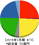 ジャニス工業 貸借対照表 2019年3月期 ジャニス工業 貸借対照表 2019年3月期