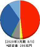 日本郵政 貸借対照表 2020年3月期 日本郵政 貸借対照表 2020年3月期