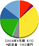 あいホールディングス 貸借対照表 2024年9月期
