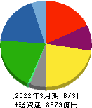 ＵＢＥ 貸借対照表 2022年3月期