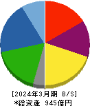 第一工業製薬 貸借対照表 2024年3月期 第一工業製薬 貸借対照表 2024年3月期