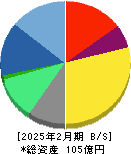 テクミラホールディングス 貸借対照表 2025年2月期 テクミラホールディングス 貸借対照表 2025年2月期