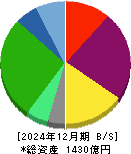 テスホールディングス 貸借対照表 2024年12月期