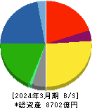 カネカ 貸借対照表 2024年3月期