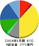 パラマウントベッドホールディングス 貸借対照表 2024年6月期