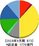 パラマウントベッドホールディングス 貸借対照表 2024年9月期