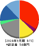 フーバーブレイン 貸借対照表 2024年9月期