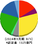 特種東海製紙 貸借対照表 2024年9月期