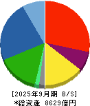 ＮＴＮ 貸借対照表 2025年9月期