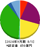 エフオン 貸借対照表 2024年9月期