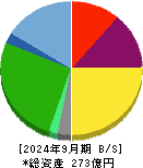 ミダックホールディングス 貸借対照表 2024年9月期
