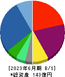 リネットジャパングループ 貸借対照表 2023年6月期
