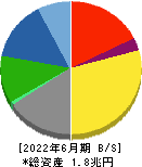 大日本印刷 貸借対照表 2022年6月期
