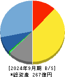 エヌアイデイ 貸借対照表 2024年9月期