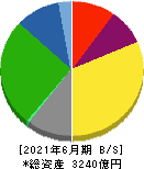 住友大阪セメント 貸借対照表 2021年6月期