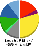 TOPPANホールディングス 貸借対照表 2024年6月期 TOPPANホールディングス 貸借対照表 2024年6月期