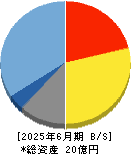 イシン 貸借対照表 2025年6月期