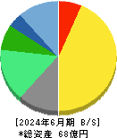 リスクモンスター 貸借対照表 2024年6月期 リスクモンスター 貸借対照表 2024年6月期