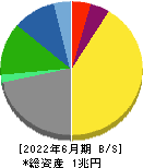 日本テレビホールディングス 貸借対照表 2022年6月期