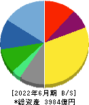 ＳＣＳＫ 貸借対照表 2022年6月期
