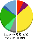 伊豆シャボテンリゾート 貸借対照表 2024年6月期