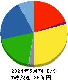 アスタリスク 貸借対照表 2024年5月期