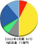センチュリー21・ジャパン 貸借対照表 2022年3月期 センチュリー21・ジャパン 貸借対照表 2022年3月期