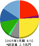 TOPPANホールディングス 貸借対照表 2025年3月期 TOPPANホールディングス 貸借対照表 2025年3月期