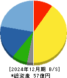 エブレン 貸借対照表 2024年12月期