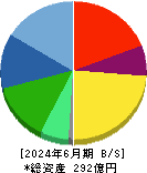 タウンズ 貸借対照表 2024年6月期 タウンズ 貸借対照表 2024年6月期