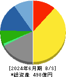 小松マテーレ 貸借対照表 2024年6月期