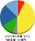 エスティック 貸借対照表 2022年3月期 エスティック 貸借対照表 2022年3月期