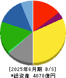 ニップン 貸借対照表 2025年6月期