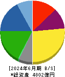 トクヤマ 貸借対照表 2024年6月期
