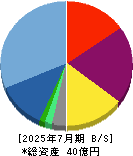 ベストワンドットコム 貸借対照表 2025年7月期