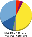グリーホールディングス 貸借対照表 2021年6月期 グリーホールディングス 貸借対照表 2021年6月期
