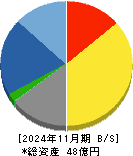 エムビーエス 貸借対照表 2024年11月期