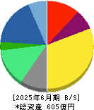 ルックホールディングス 貸借対照表 2025年6月期