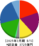 ＭＩＲＡＲＴＨホールディングス 貸借対照表 2025年3月期