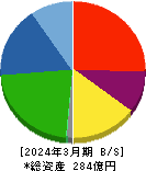 アドバネクス 貸借対照表 2024年3月期