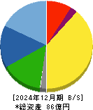 カイノス 貸借対照表 2024年12月期