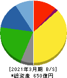 東京鐵鋼 貸借対照表 2021年3月期 東京鐵鋼 貸借対照表 2021年3月期