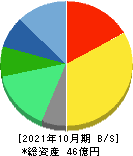 システム ディ 貸借対照表 2021年10月期 システム ディ 貸借対照表 2021年10月期