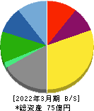 櫻島埠頭 貸借対照表 2022年3月期 櫻島埠頭 貸借対照表 2022年3月期