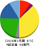 テイン 貸借対照表 2024年3月期 テイン 貸借対照表 2024年3月期