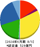 綜研化学 貸借対照表 2024年6月期